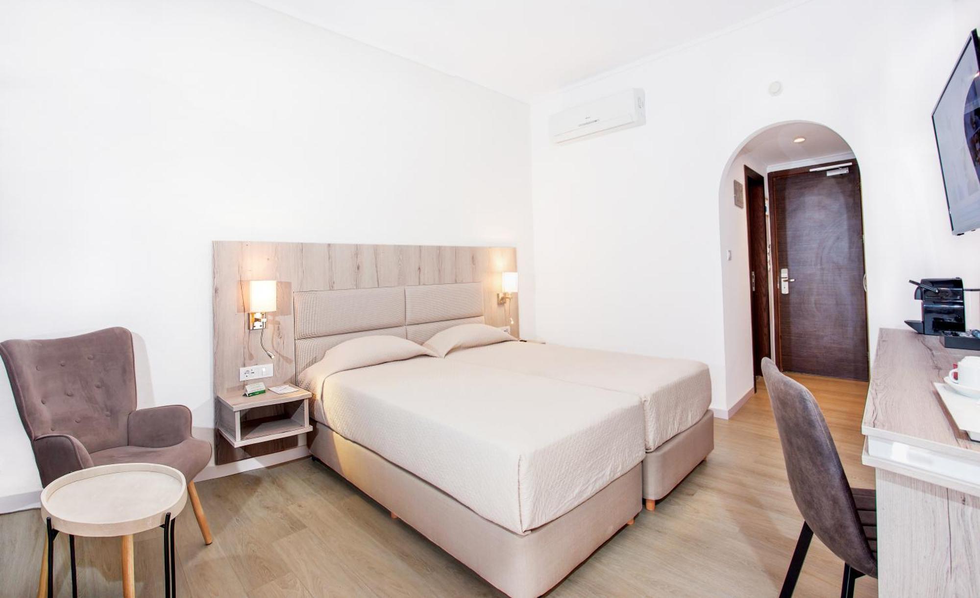 Dieses Superior Zweibettzimmer verfügt über einen Panoramablick.